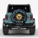 United States Navy Veteran Car Spare Tire Cover