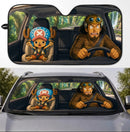 Usopp And Tony Tony Chopper From One Piece Car Auto Sunshades
