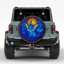 Vaporeon Pokemon Sun Stained Glass Jeep Car Spare Tire Cover