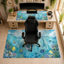 Vaporeon Pokemon Watercolor Desk Mat