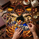 Vegeta Ape Dragon Ball Jigsaw Puzzle