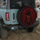 Goku Super Saiyan 4 Break Wall Jeep Car Spare Tire Cover
