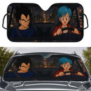 Vegeta x Bulma Dragon Ball Car Auto Sunshades
