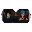 Vegeta x Bulma Dragon Ball Car Auto Sunshades