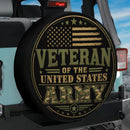 United States Army Veteran Car Spare Tire Cover