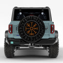 Viking Rune Symbol Car Spare Tire Cover
