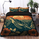Voyage Of The Cosmic Sea Turtle Bedding Set