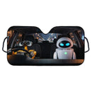 Wall-E And Eve Custom Car Windshield Sunshades
