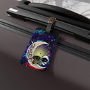 Wall - E Couple Love You To The Moon Galaxy Luggage Tag