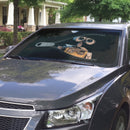 Wall E Zipper Custom Car Windshield Sunshades