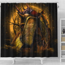 Wargreymon Digimon Moonlight Shower Curtain Nearkii