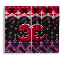 Warhammer 40k Tyranids Anime Christmas Window Curtain