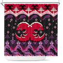 Warhammer 40k Tyranids Anime Christmas Shower Curtain