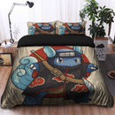 Wartortle Pokeon X Akatsuki Naruto Bedding Set