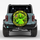 Oogie Boogie Well Halloween Car Spare Tire Cover With Camera Hole