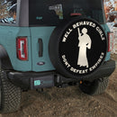 Well bahaved Girls Car Spare Tire Cover