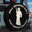 Well bahaved Girls Car Spare Tire Cover