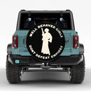 Well bahaved Girls Car Spare Tire Cover