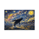 Whale Starry Night Jigsaw Puzzle