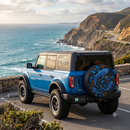 Whale Shark Symphony Custom Jeep Wheel Cover With Camera Hole