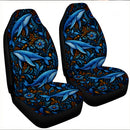Whale Pattern Custom Car Seat Covers Decor Protectors