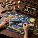 Whale Starry Night Jigsaw Puzzle