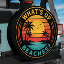 What's Up Beaches Car Spare Tire Cover