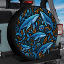 Wheel Floral Custom Jeep Wheel Cover With Camera Hole