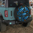 Wheel Floral Custom Jeep Wheel Cover With Camera Hole