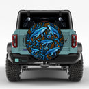 Wheel Floral Custom Jeep Wheel Cover With Camera Hole