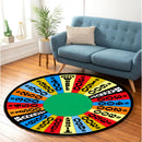 Wheel Of Misfortune Carpet Round Rug