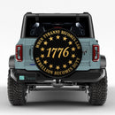 When Tyranny Becomes Law 1776 Car Spare Tire Cover