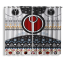 White Warhammer 40K Window Curtain