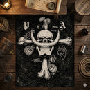 Whitebeard One Piece Jolly Roger Rectangular Area Rug