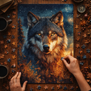 Wolf Embers Of The Wild Jigsaw Puzzle