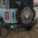 Bear Viking Car Spare Tire Cover