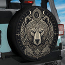 Bear Viking Car Spare Tire Cover