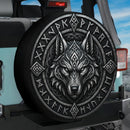 Wolf Viking Symbol Car Spare Tire Cover