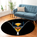 Wolverine Zipper Round Rug