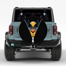 Wolverine Unzipped Jeep Car Spare Tire Cover
