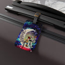 Woody And Buzz Toy Story Love You To The Moon Galaxy Luggage Tag