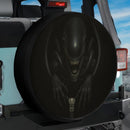 Xenomorph Alien Film Zipper Jeep Car Spare Tire Cover