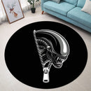 Xenomorph Alien Movie Zipper Round Rug