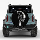 Xenomorph Alien Horror Unizipped Jeep Car Spare Tire Cover