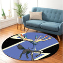 Xerneas Pokemon Round Rug