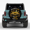 Yellow Jeep Scooby Doo Love Dog Car Spare Tire Cover