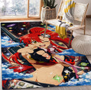 Yoko Littner Form Anime Tengen Toppa Gurren Lagann Rectangular Area Rug