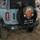 Yosemite Sam Looney Tunes Zip Get In Shit Down Shut Up Hold On Car Spare Tire Cover