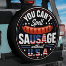 Sausage USA Car Spare Tire Cover