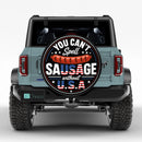 Sausage USA Car Spare Tire Cover
